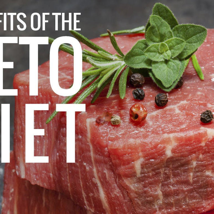 Raw steak and spinach for a keto diet