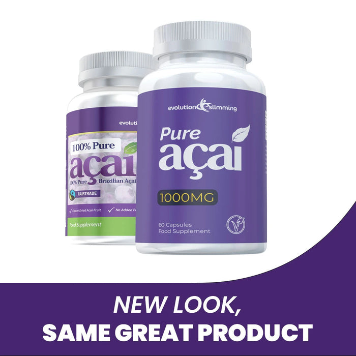 100% Pure Acai Berry 1000mg Evolution Slimming