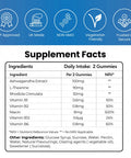 Calm Complex Gummies supplement facts and ingredients
