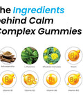 Calm Complex Gummies key ingredients and vitamins