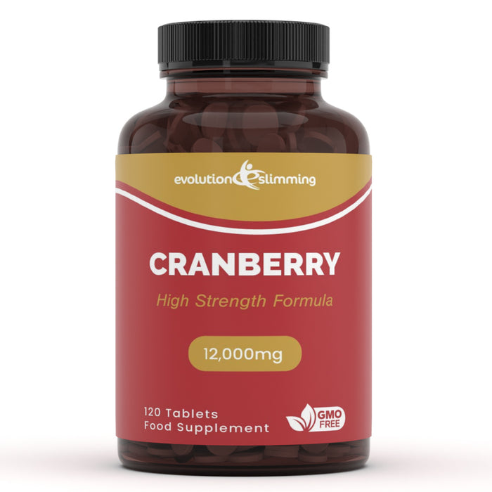 Cranberry 12,000mg Tablets - High Strength