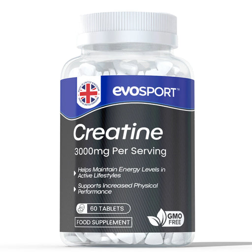 Creatine Monohydrate 3000mg Tablets EvoSport Evolution Slimming