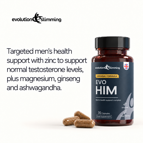 EvoHim Men's Health Capsules | Hormone Balance & Vitality Support