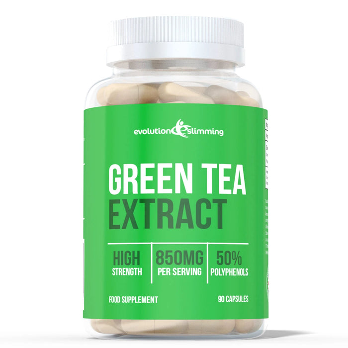 Green Tea Extra Strength 850mg with 50% Polyphenols - Evolution Slimming