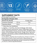 LDD Liquid Diet Drops supplement facts