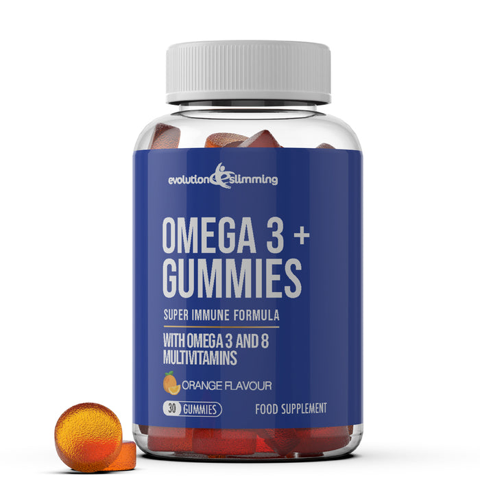 Omega 3 Gummies with Vitamins A, B & C