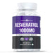Resveratrol 1000mg - High Potency Antioxidant Supplement - Evolution Slimming