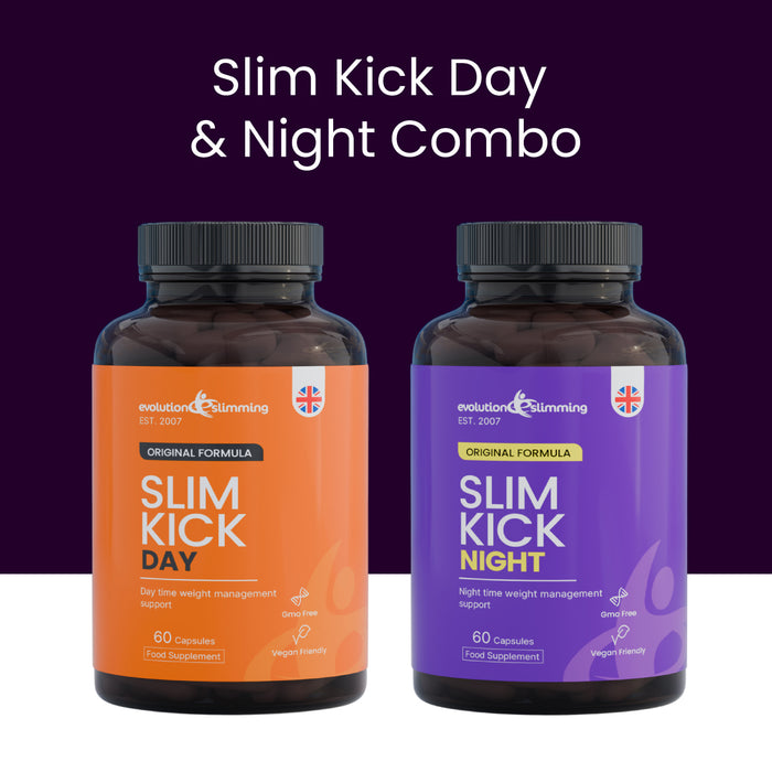Paquete de control de peso Slim Kick día y noche
