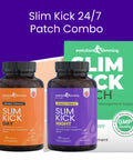 Slim Kick Day, Night & Patch 24 Hour Weight Management Combo supplement bundle