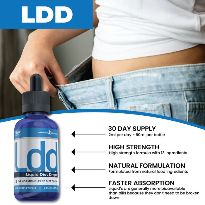 LDD (Liquid Diet Drops) Weight Management Drops