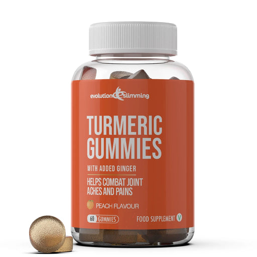 Turmeric + Ginger Gummies Vegan Friendly Evolution Slimming