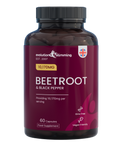 Beetroot 10,170mg Capsules with Black Pepper supplement packaging