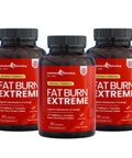 Three bottles of Fat Burn Extreme