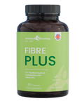 Fibre Plus - 5000mg Psyllium husk with Lactobacillus Acidophilus supplement packaging