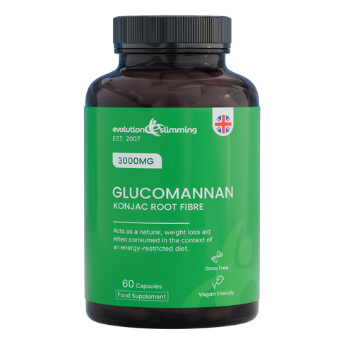 Glucomannan Plus Konjac Appetite Suppressant Capsules supplement packaging