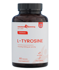L-Tyrosine 500mg - Mental Focus & Stress Support supplement packaging
