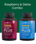 Raspberry Ketone Plus & Detox Colon Cleanse Combo Pack supplement bundle