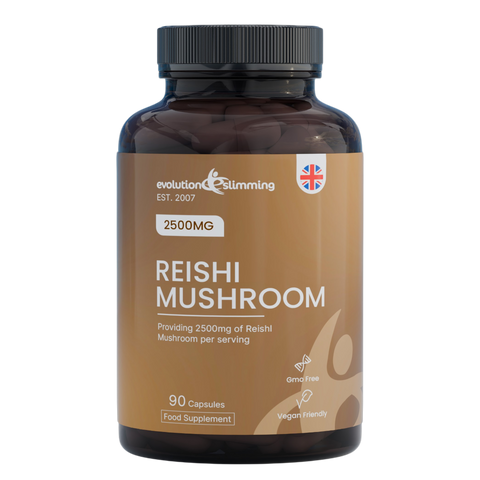 Reishi Mushroom 2500mg supplement packaging