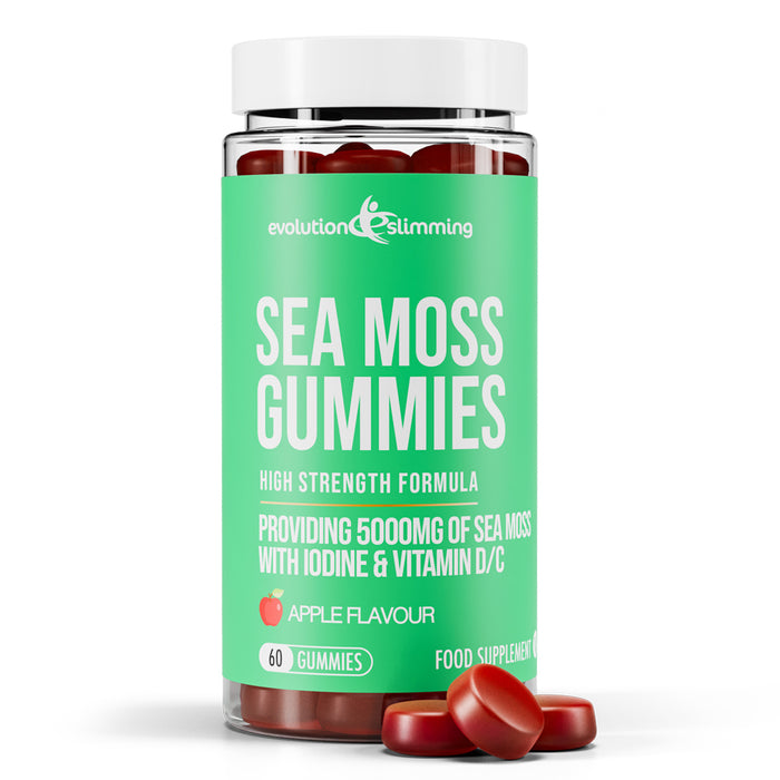 Sea Moss Gummies with Iodine, Vitamin C & Vitamin D -  Anti-Inflammatory & Immunity Support