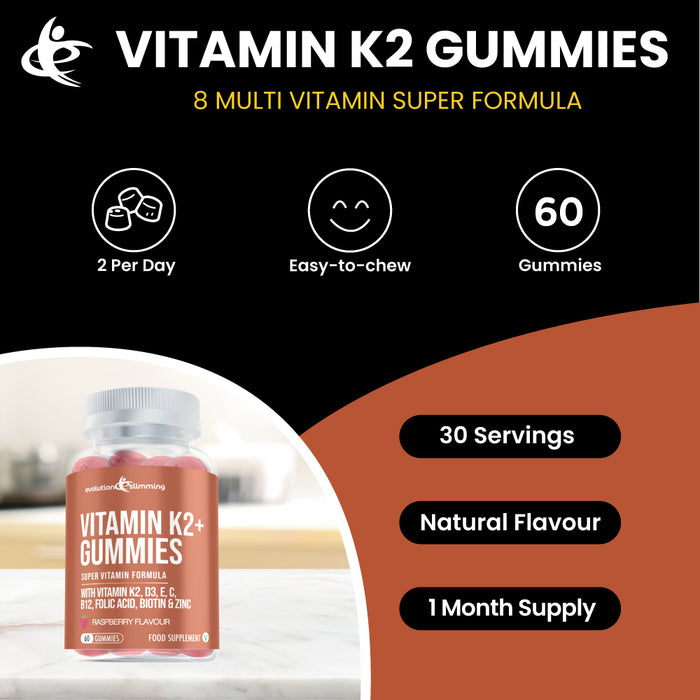 Vitamin K Gummies with 8 Multivitamins