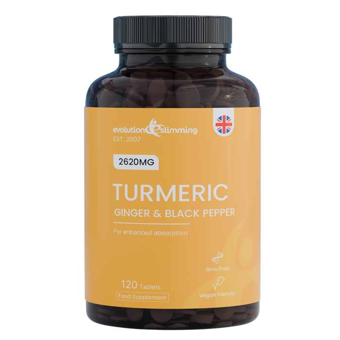 Turmeric + Ginger with Black Pepper Tablets