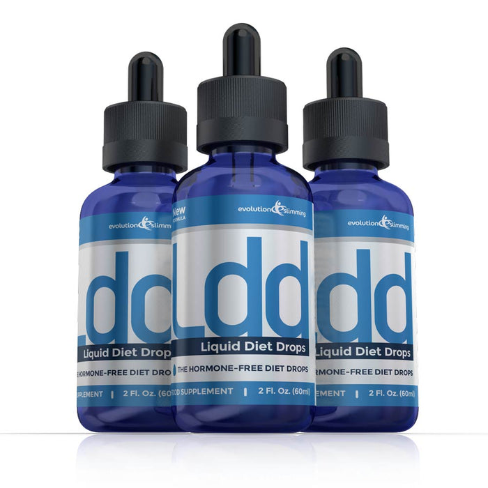 3 Bottles of Liquid Diet Drops LDD